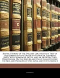 Reeves' History of the English Law, from the Time of the Romans to the End of the Reign of E...
