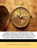Three Months' Preparation for Reading Xenophon