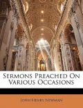 Sermons Preached on Various Occasions