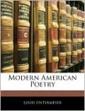 Modern American Poetry