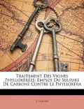 Traitement Des Vignes Phylloxerees