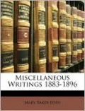 Miscellaneous Writings 1883-1896