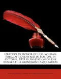 Oration in Honor of Col. William Prescott
