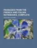Passages from the French and Italian Notebooks, Complete