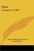 Faust: A Tragedy V1 (1883)