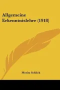 Allgemeine Erkenntnislehre (1918)