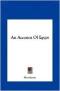 An Account Of Egypt