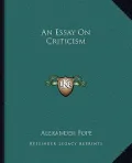 An Essay on Criticism