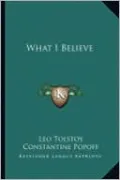 What I Believe