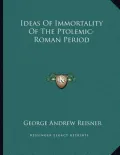 Ideas of Immortality of the Ptolemic-Roman Period
