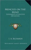 Mencius on the Mind: Experiments in Multiple Definition