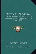 Milton's Prosody