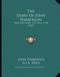 The Diary of John Pemberton