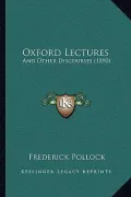 Oxford Lectures: And Other Discourses (1890)