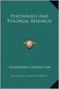 Psychology And Psychical Research