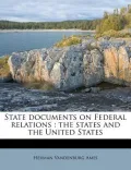 State Documents on Federal Relations