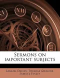 Sermons on Important Subjects