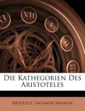 Die Kathegorien Des Aristoteles
