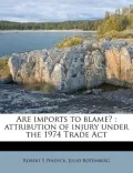 Are Imports to Blame?
