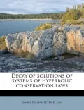 Decay of Solutions of Systems of Hyperbolic Conservation Laws