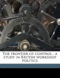 The Frontier of Control