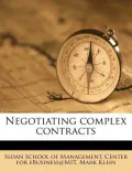 Negotiating Complex Contracts