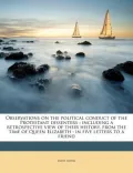 Observations on the Political Conduct of the Protestant Dissenters