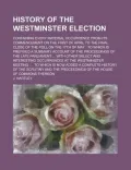 History of the Westminster Election