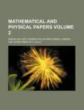 Mathematical and Physical Papers Volume 2