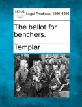 The Ballot for Benchers.