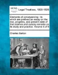 Elements of Conveyancing