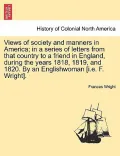 Views of Society and Manners in America