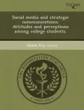 Social Media and Strategic Communications