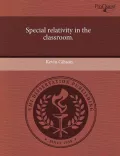 Special Relativity in the Classroom.