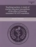 Teaching Teachers
