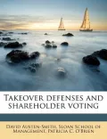 Takeover Defenses and Shareholder Voting