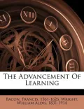 The Advancement of Learning