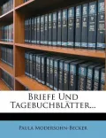 Briefe Und Tagebuchbl Tter...