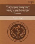 Effective Mathematics Instruction for High School Students with Disabilities