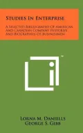 Studies in Enterprise