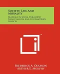 Society, Law and Morality