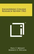 Engineering College Research Review 1963