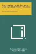 English Poetry of the Mid and Late Eighteenth Century