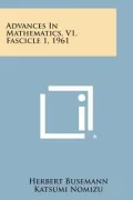 Advances in Mathematics, V1, Fascicle 1, 1961