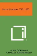 Math Mirror, V19, 1952