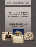 Nadl V. U S U.S. Supreme Court Transcript of Record with Supporting Pleadings