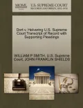 Dort V. Helvering U.S. Supreme Court Transcript of Record with Supporting Pleadings