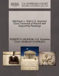 Stahmann V. Vidal U.S. Supreme Court Transcript of Record with Supporting Pleadings