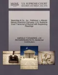 Nieschlag & Co., Inc., Petitioner, V. Atlantic Mutual Insurance Company. U.S. Supreme Court Transcript of Record with Supporting Pleadings