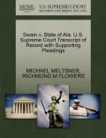 Swain V. State of ALA. U.S. Supreme Court Transcript of Record with Supporting Pleadings